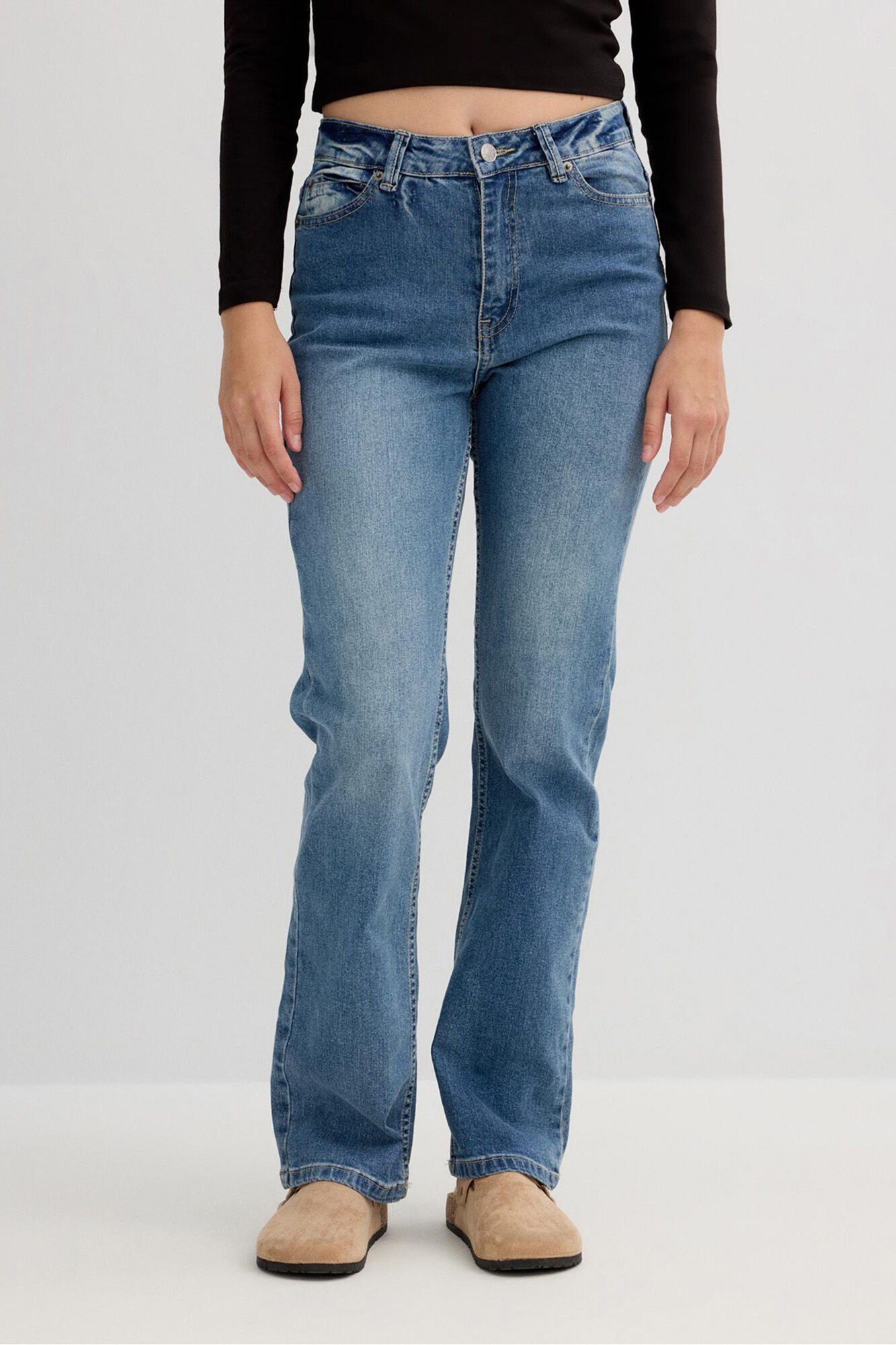 Inside Jeans mom slim