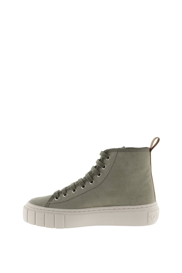 Springfield Recycled suede boot grey