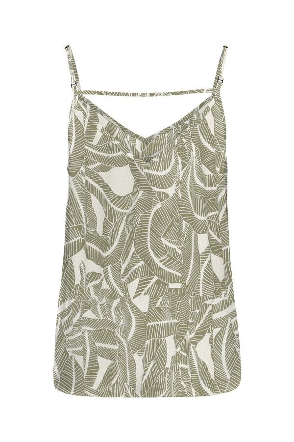 Only Printed strap top printed
