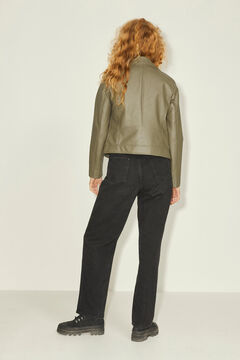 Jack & Jones Chaqueta biker efecto piel