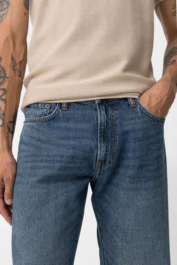 Tiffosi Vaqueros Austin Straight Fit azul