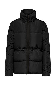 Springfield Short quilted puffer jacket noir