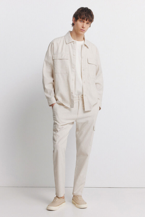 Springfield Textured T-shirt white