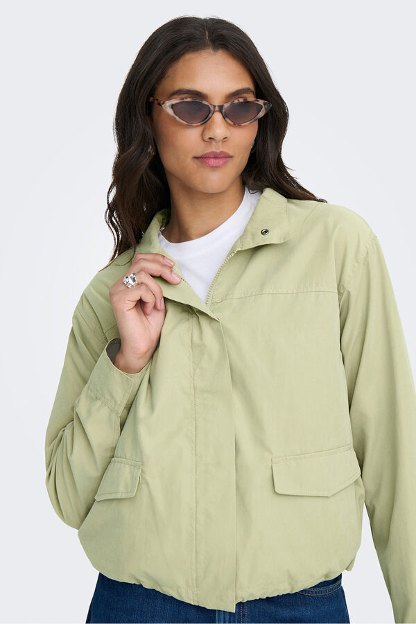 JDY Lightweight short jacket beige