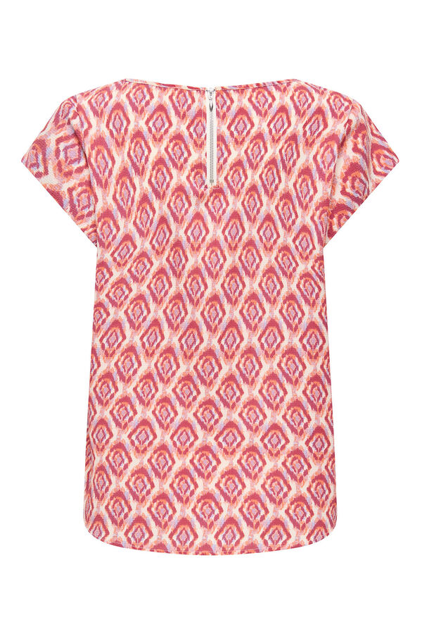 Only Camiseta estampada manga corta estampado