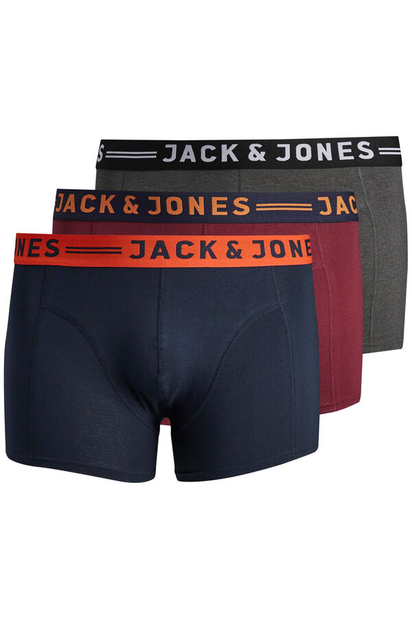 Springfield Pack x3 boxers de algodão PLUS roxo