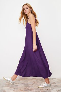 Trendyol Vestido maxi com costas abertas