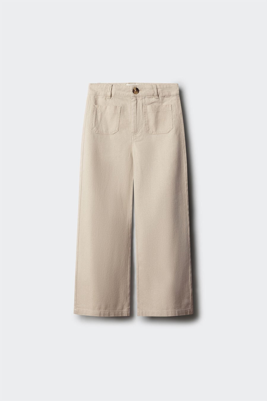 Pantalón Culotte lino niña