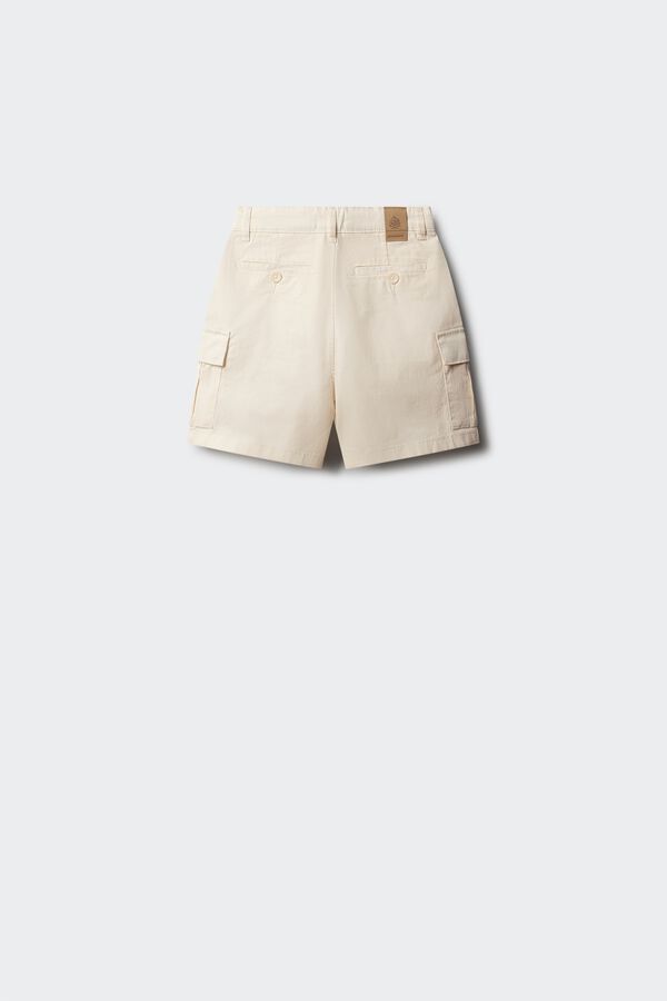 Springfield Kids Bermuda chino cargo de menino branco