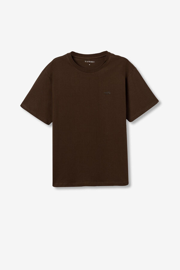 Tiffosi Young Camiseta Relaxed Con Logo TYCW nude