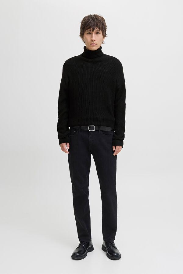 Jack & Jones Jersey cuello vuelto negro