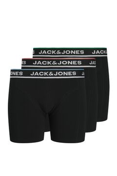 Jack & Jones PLUS Boxer curto em algod&atilde;o