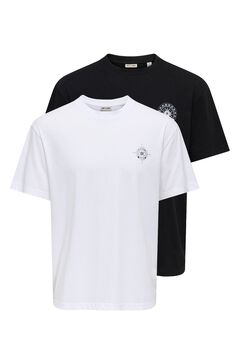 Only & Sons Pack 2 camisetas Jap&oacute;n