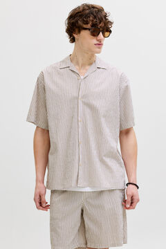 Jack & Jones Camisa resort seersucker