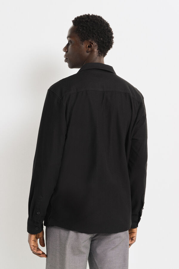 Springfield bowling shirt black