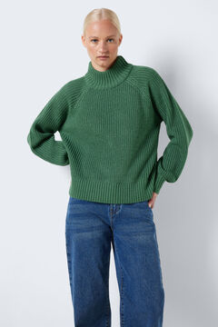 Springfield Langärmeliger Pullover grün