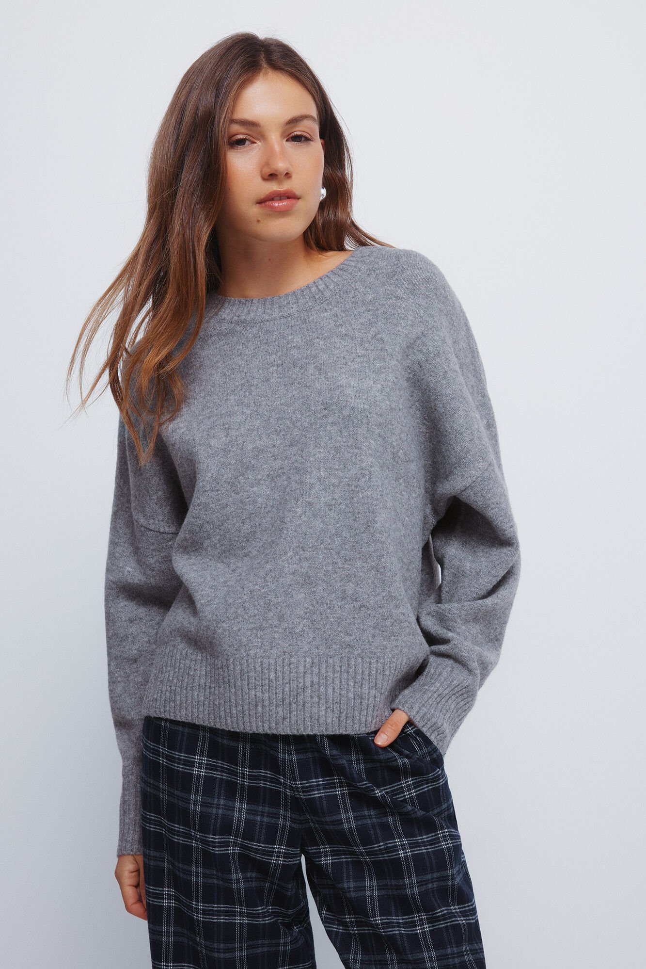 Springfield Plain round neck jumper