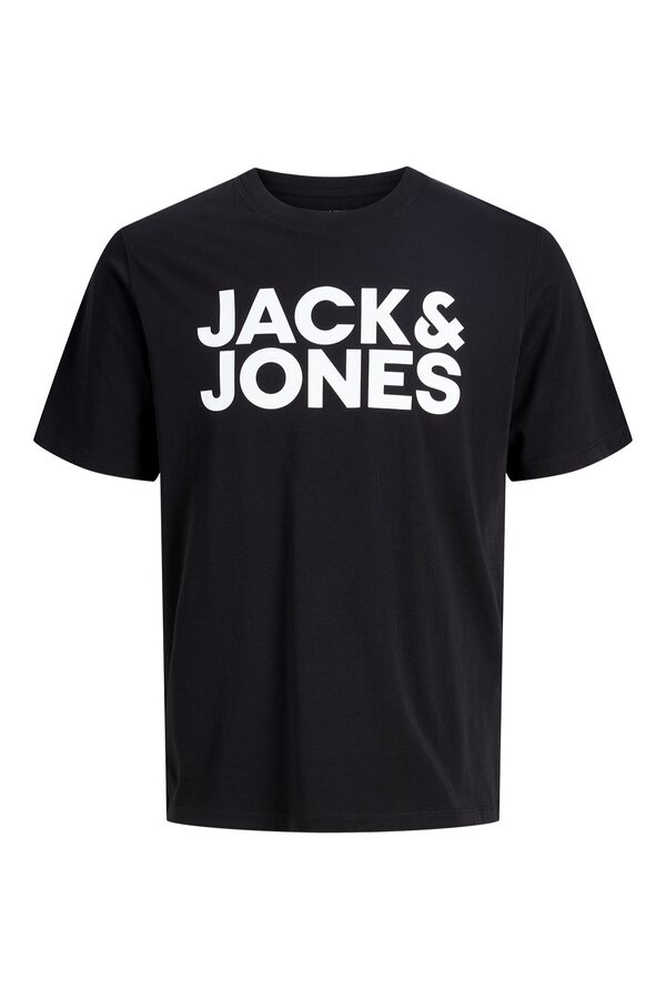 Jack & Jones Logo short sleeve T-shirt grey