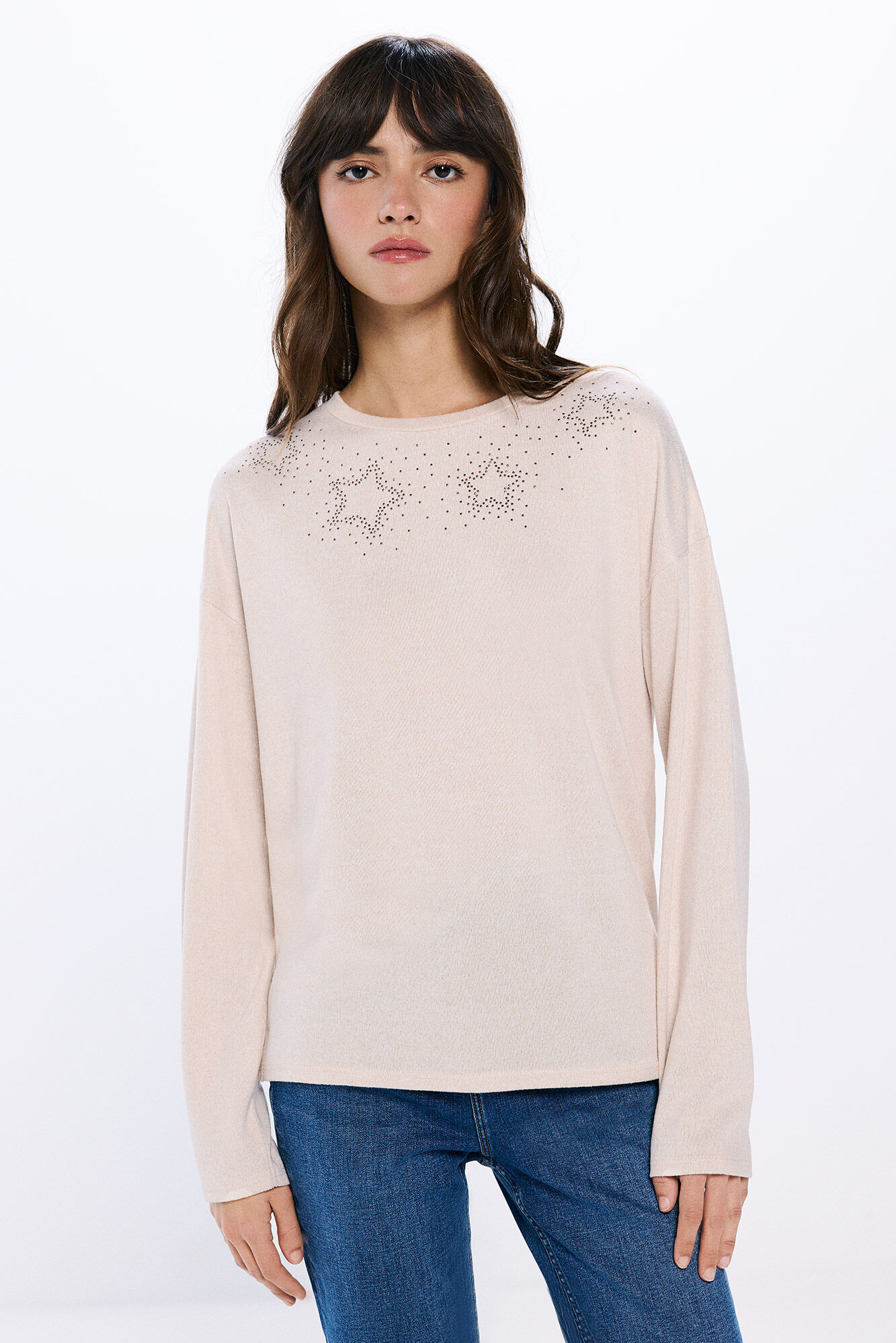 Springfield Majica sa zvezdicama i kristalima