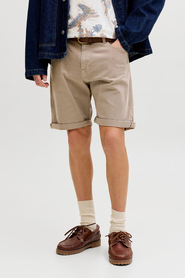 Jack & Jones Canvas chino Bermuda shorts printed