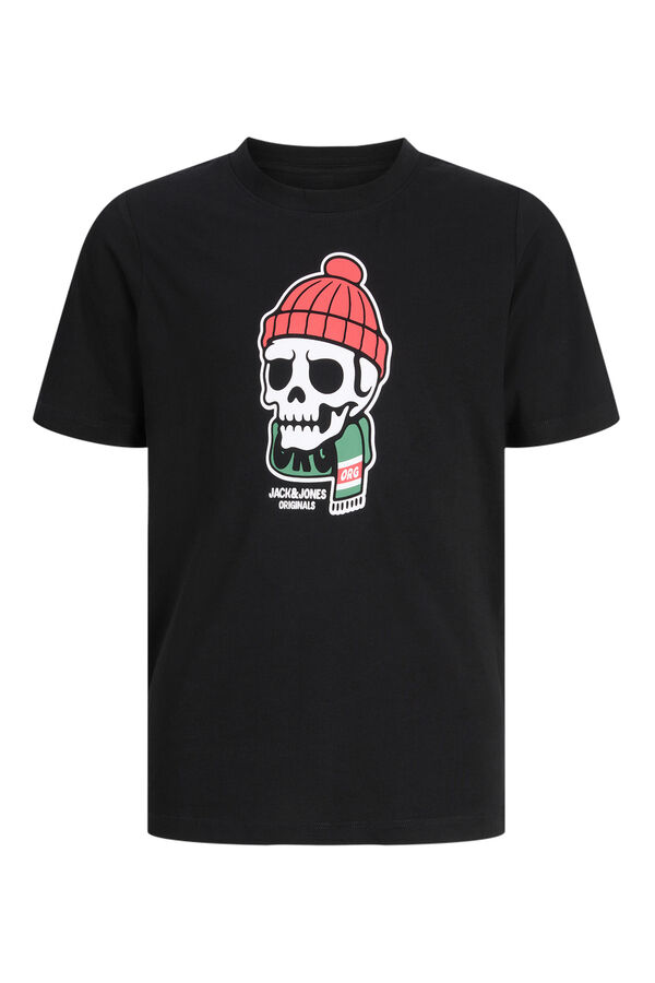 Jack & Jones Junior Skull T-shirt black