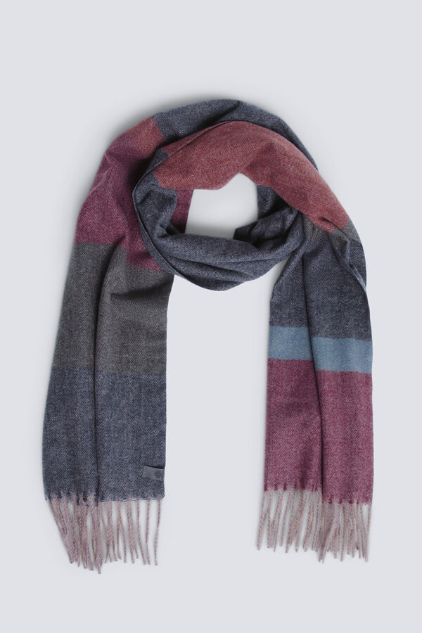 Springfield Bufanda básica bloque color nude