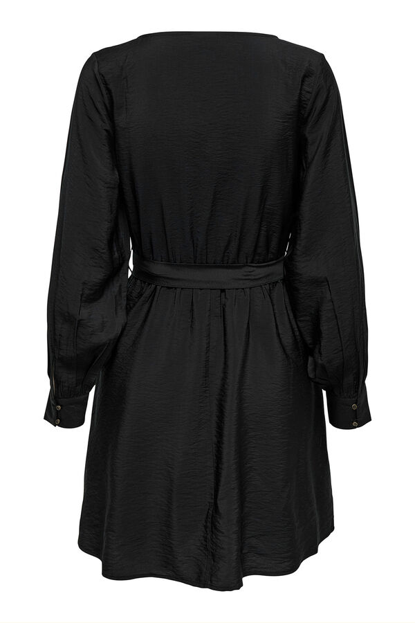 JDY Short fluid short dress Crna