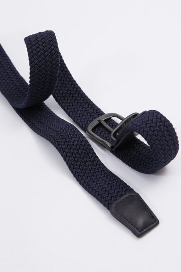 Inside Cinto entran&ccedil;ado el&aacute;stico azul