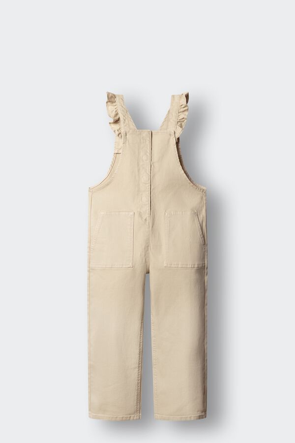Springfield Kids Peto volantes ni&ntilde;a beige