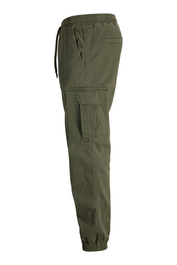 Jack & Jones Pantal&oacute;n cargo relaxed fit verde