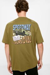 Springfield T-shirt survival cinza