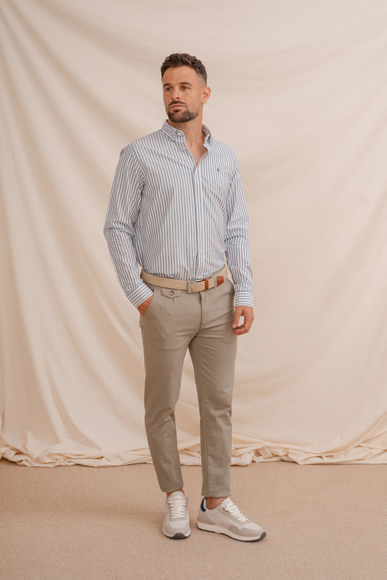 Celopman Camisa Oxford
