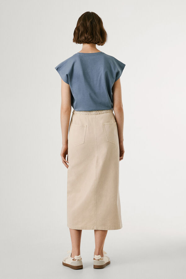 Pepe Jeans Slim Fit Printed Logo T-shirt blue