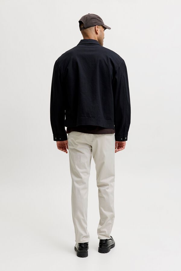Jack & Jones Cal&ccedil;as chino slim cinzento