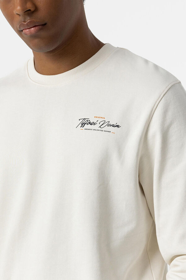 Springfield Sweatshirt with front print braon