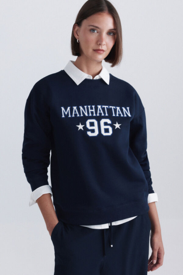Springfield "manhattan" sweatshirt blue