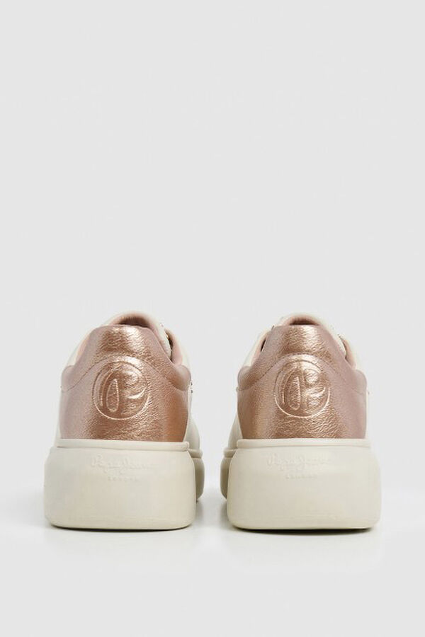 Pepe Jeans T&ecirc;nis com tachas cru