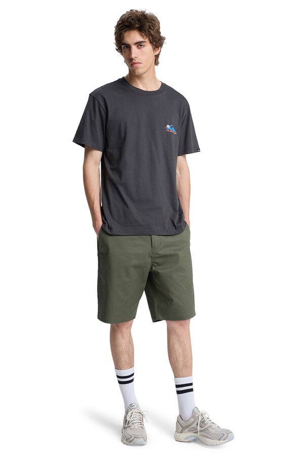 Quiksilver T-shirt manga curta azul