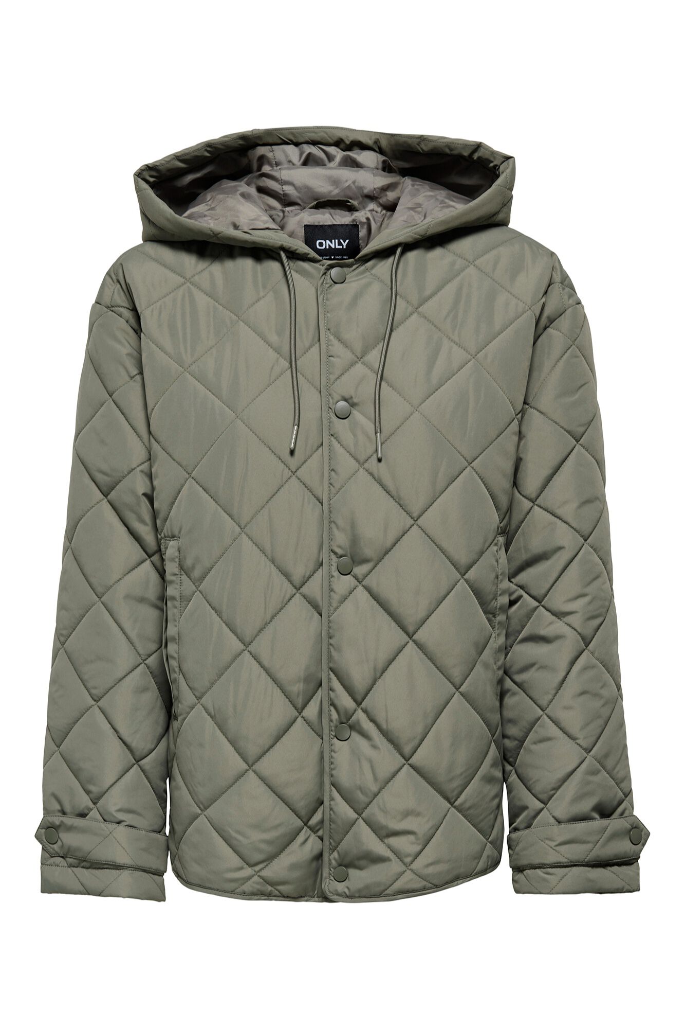 Only Gesteppte Jacke mit Kapuze