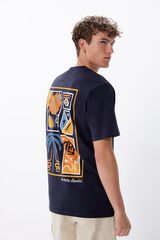 Springfield No more T-shirt blue