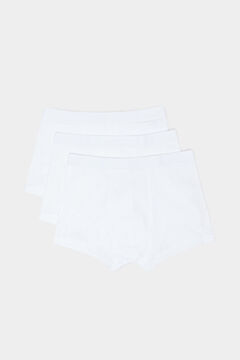 Springfield Pack 3 boxers básicos algodón blanco