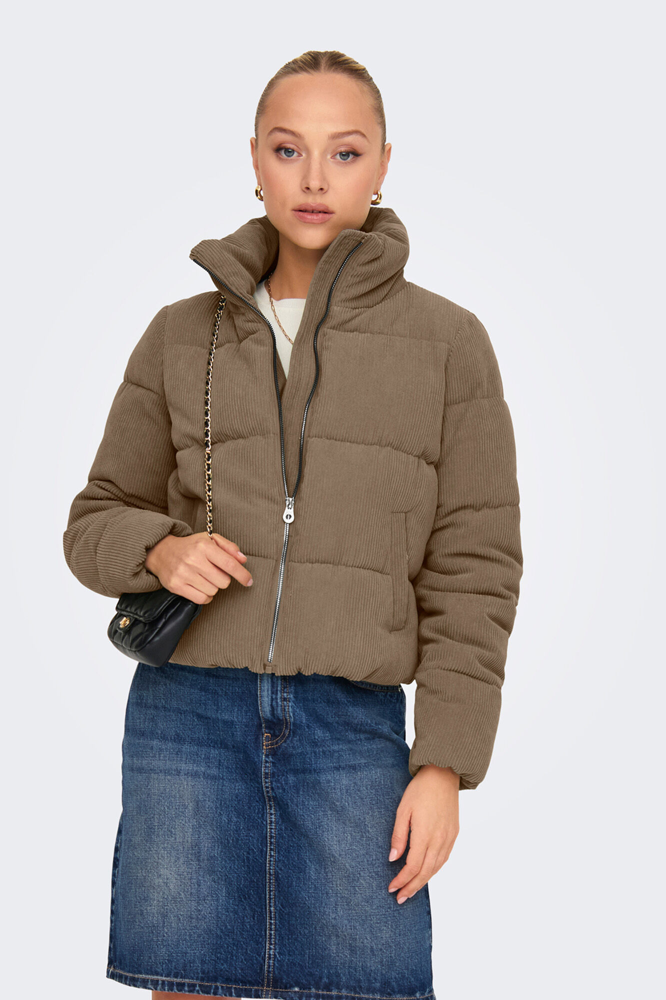 Only Chaqueta acolchada de pana