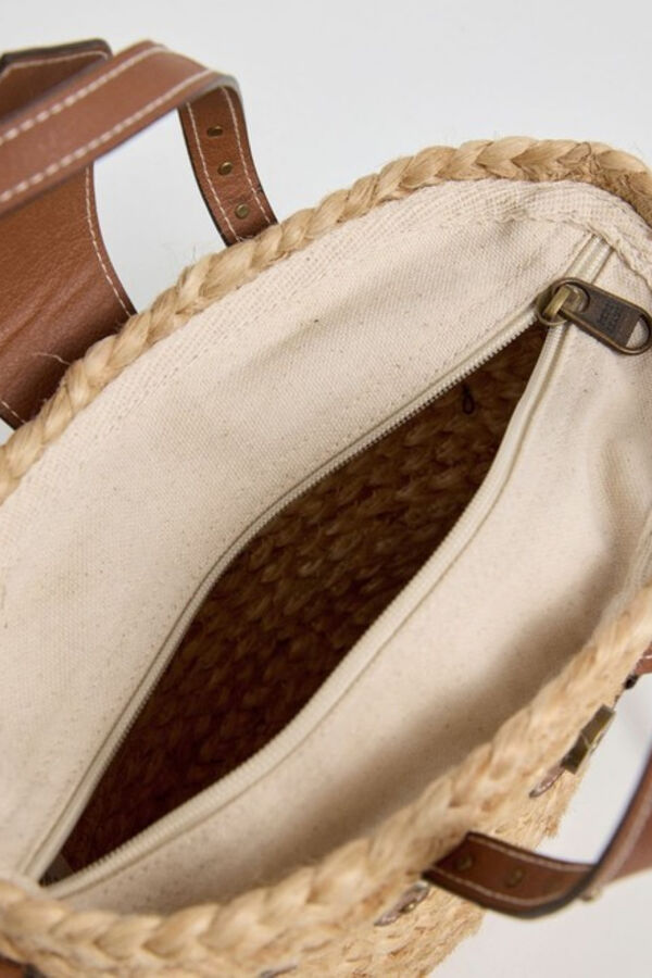 Pepe Jeans Bolso bandolera asa corta tostado