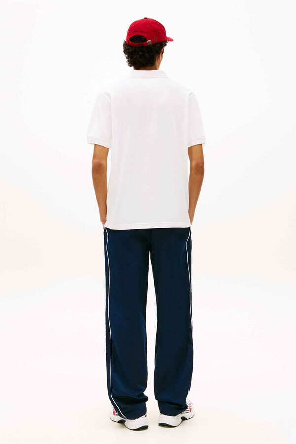 Tommy Jeans Regular fit short sleeve polo shirt beige