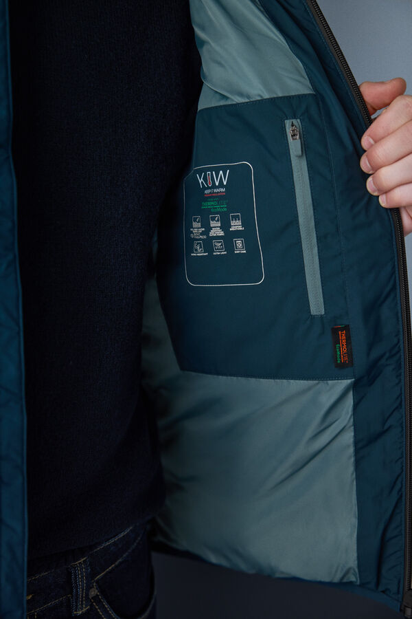 Springfield Thermal puffer jacket blue