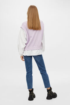 Springfield Sudadera sobrepuesta violet