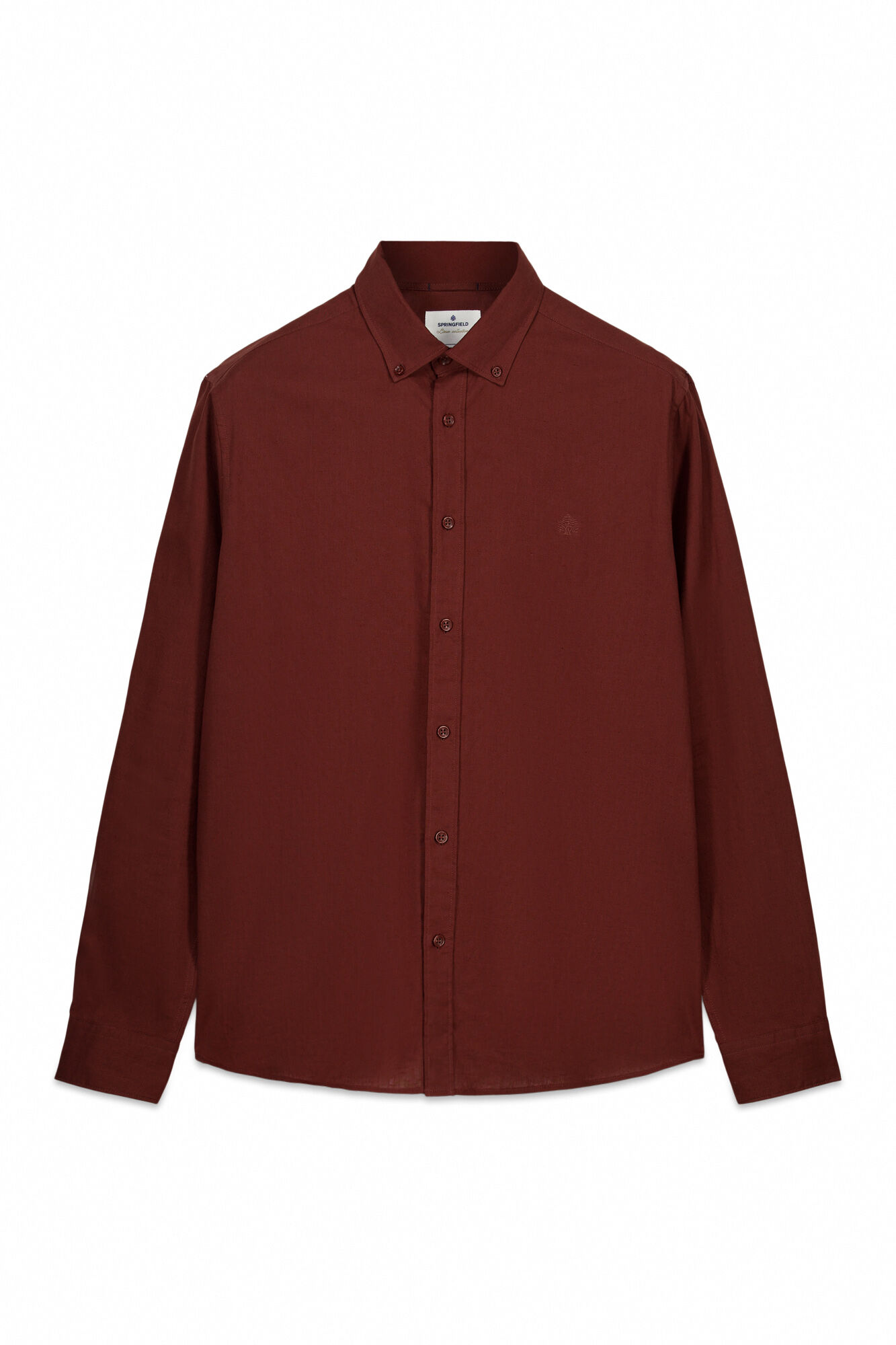 Springfield Linen overshirt with pocket