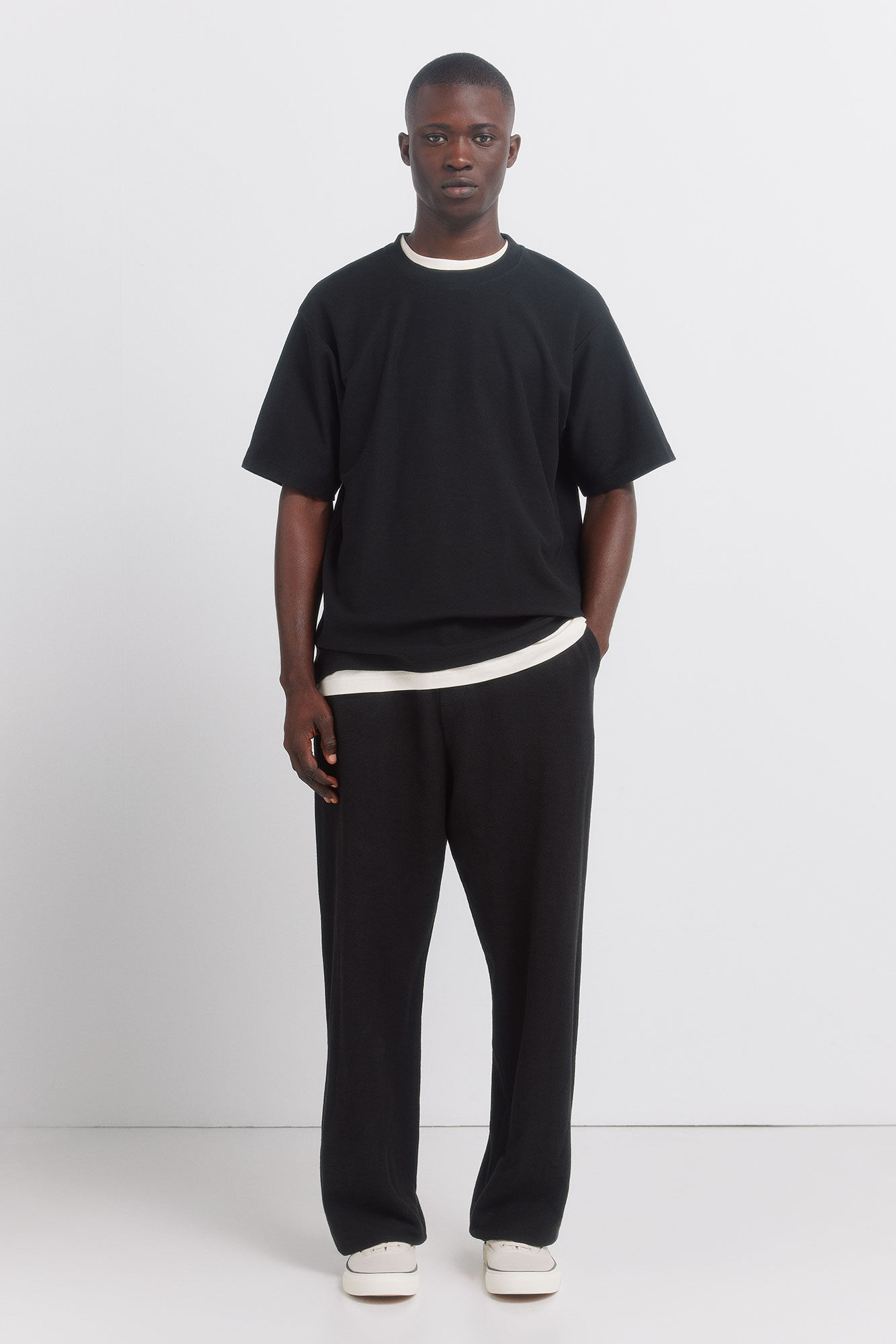 Springfield Straight jogger trousers