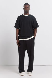 Springfield Straight jogger trousers