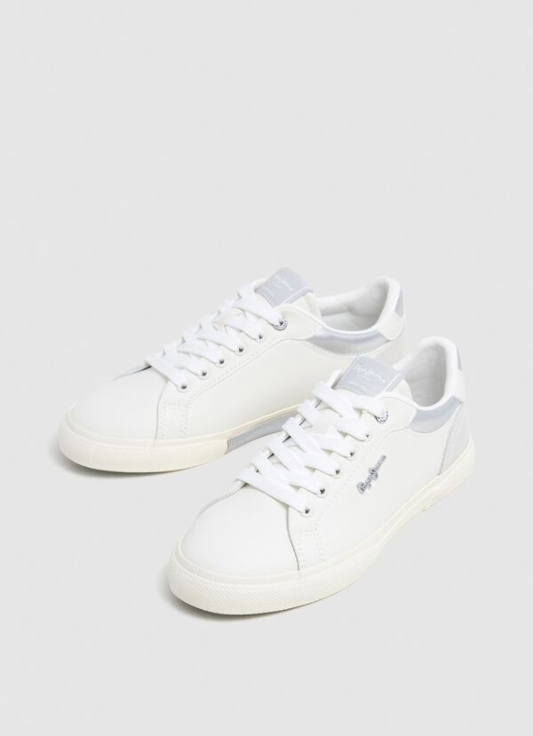 Pepe Jeans Zapatillas clásicas de caña baja gris